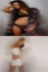 Horny women shops front double