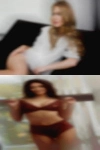 Horny housewife greets visitor