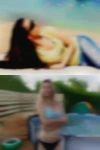 Black female dogging beach