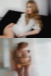 Couples watering naked monster