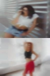 Woman looking playmate couple