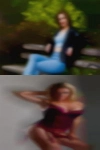 Women looking balls public